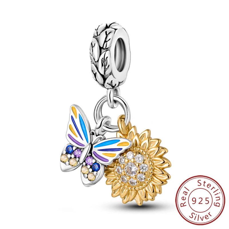 Luminous Firefly Butterfly Charm