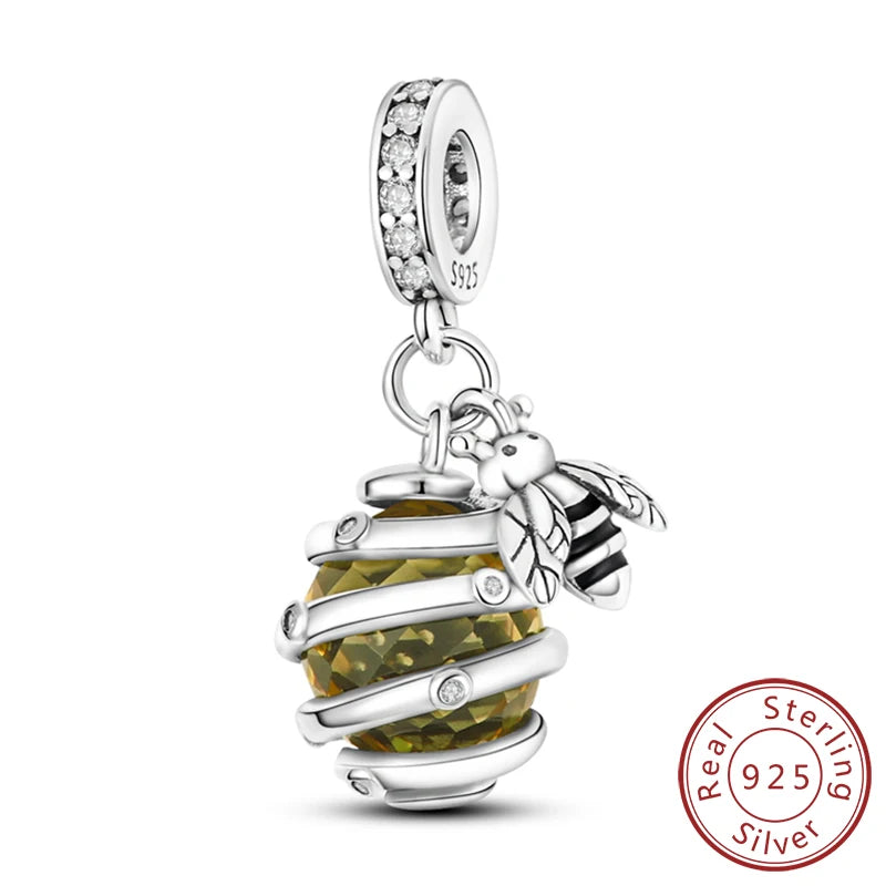 Luminous Firefly Butterfly Charm