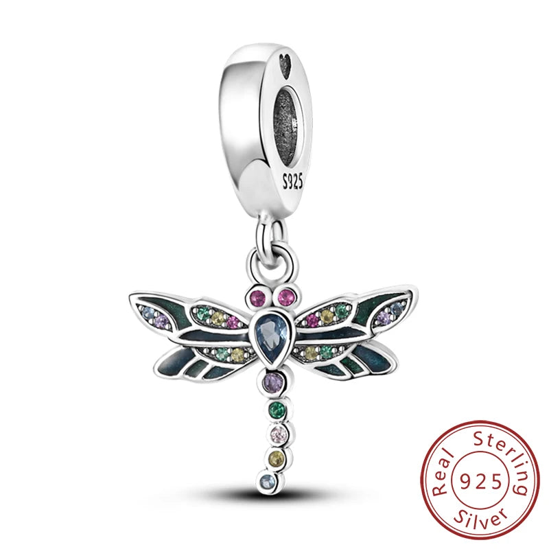 Luminous Firefly Butterfly Charm