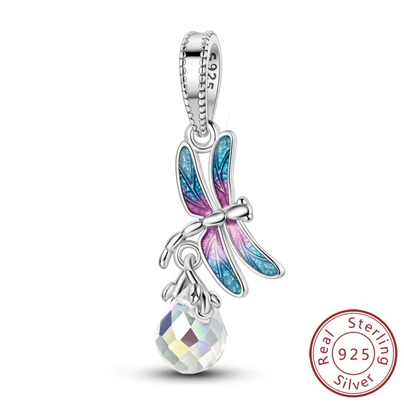 Luminous Firefly Butterfly Charm