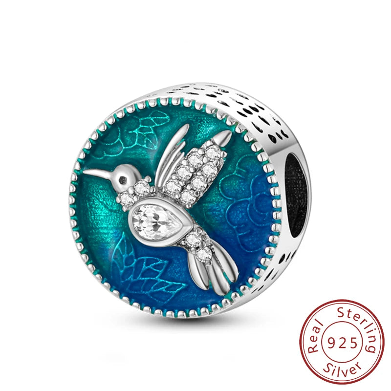 Luminous Firefly Butterfly Charm