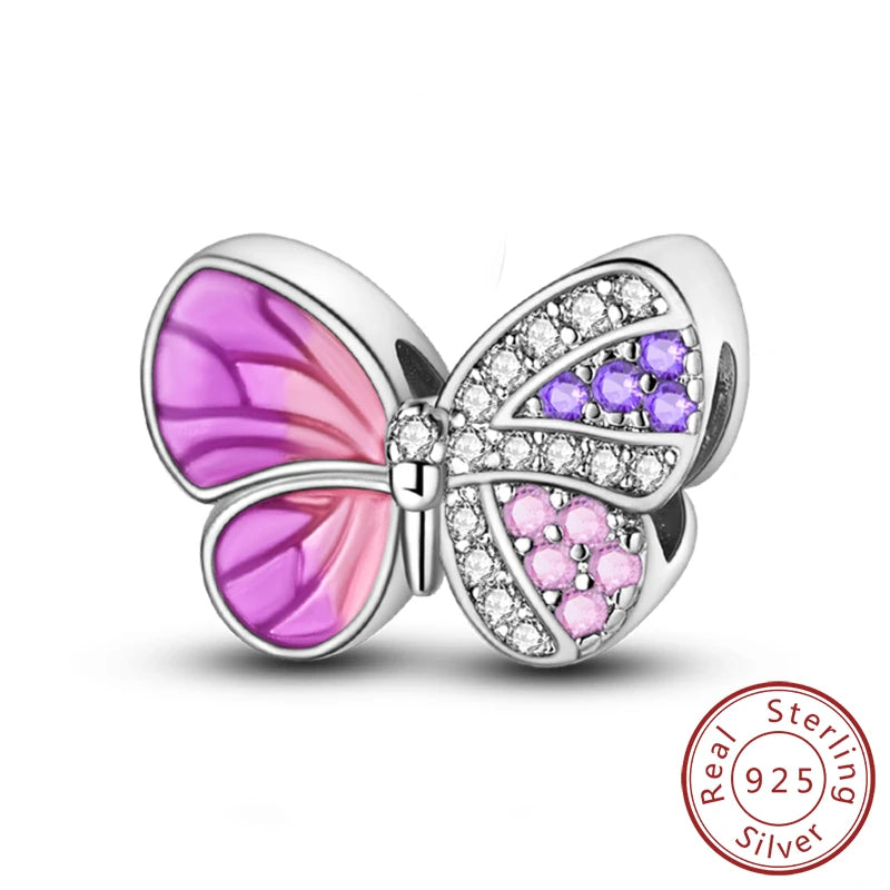Luminous Firefly Butterfly Charm