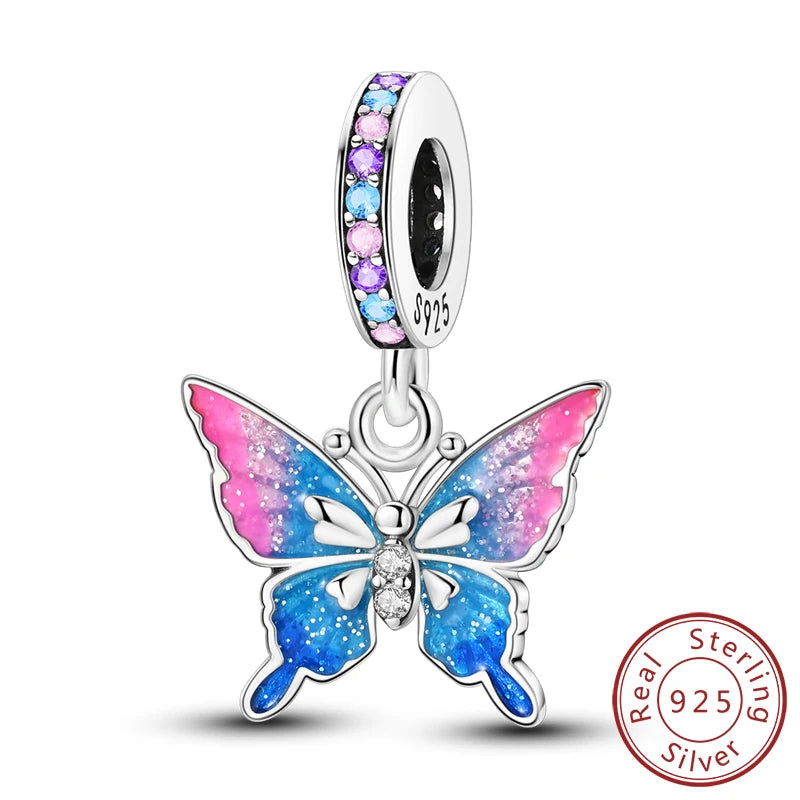 Luminous Firefly Butterfly Charm