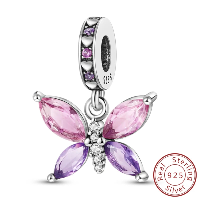 Luminous Firefly Butterfly Charm