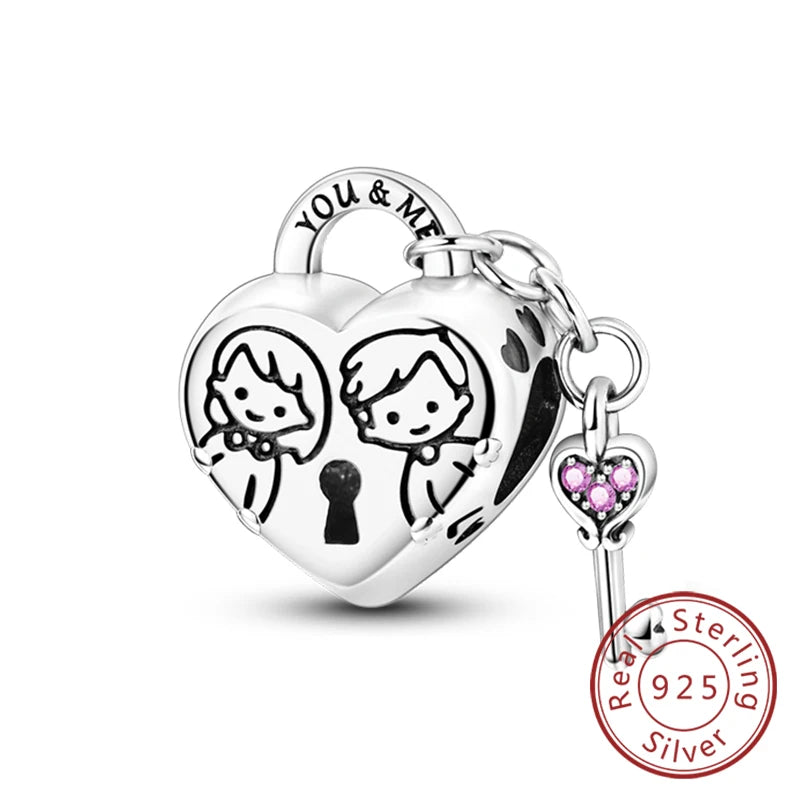 Cherished Family Heart Charm