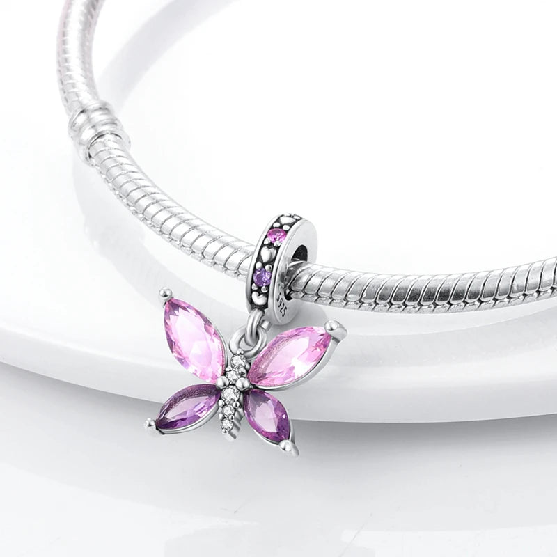 Luminous Firefly Butterfly Charm
