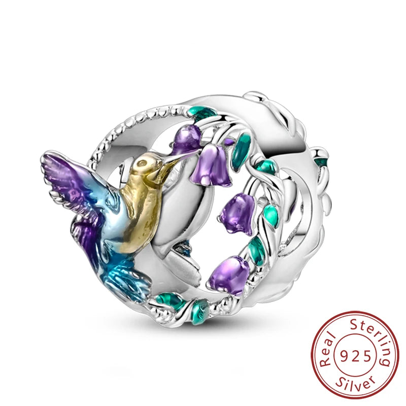Luminous Firefly Butterfly Charm