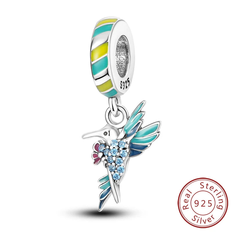 Luminous Firefly Butterfly Charm