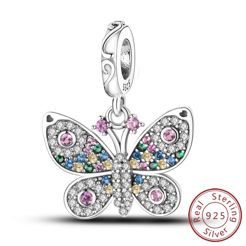 Luminous Firefly Butterfly Charm