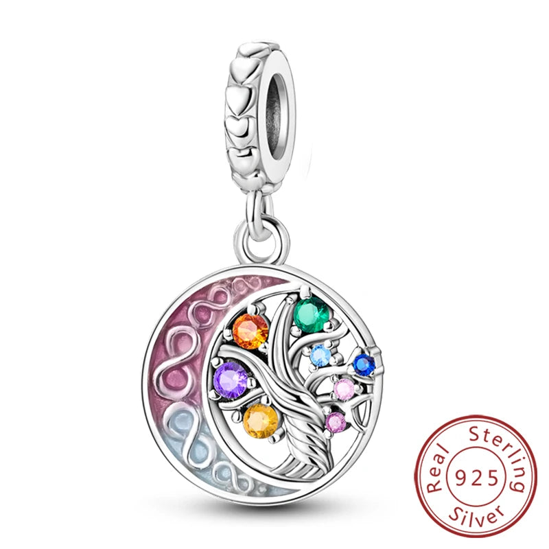 Cherished Family Heart Charm
