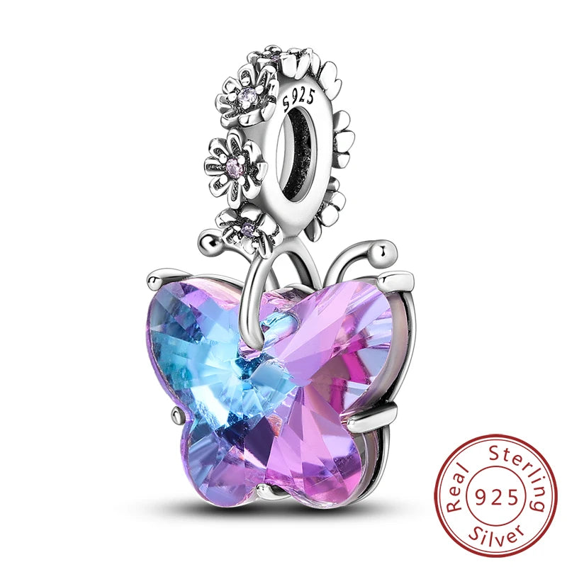Luminous Firefly Butterfly Charm