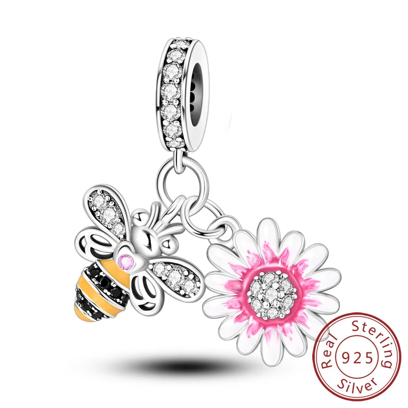 Luminous Firefly Butterfly Charm