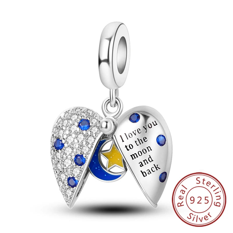 Cherished Family Heart Charm