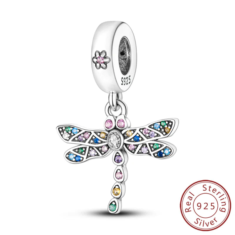Luminous Firefly Butterfly Charm