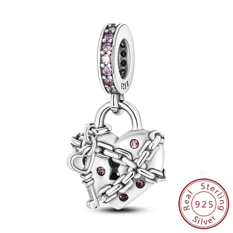 Cherished Family Heart Charm