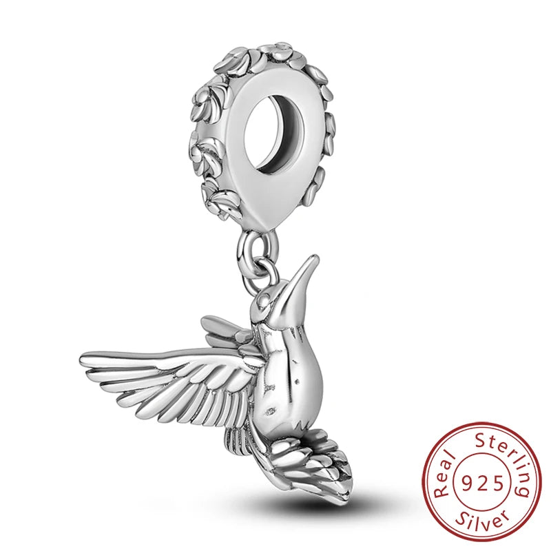 Luminous Firefly Butterfly Charm
