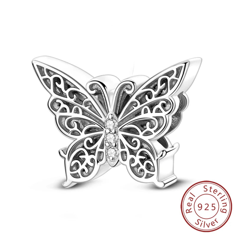Luminous Firefly Butterfly Charm