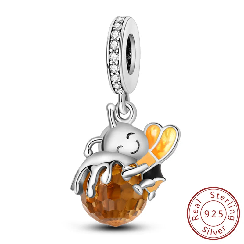 Luminous Firefly Butterfly Charm